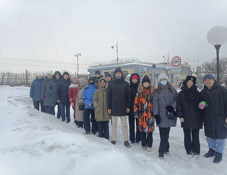Производственная экскурсия школьников на Иркутскую ГЭС